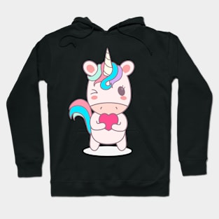 I Love Unicorns T-Shirt Hoodie